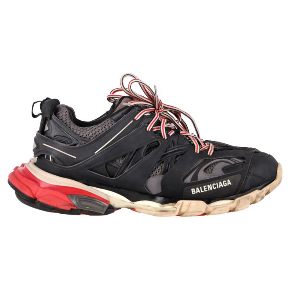 Balenciaga Track Sneakers in Black Polyurethane - Picture 2 of 10
